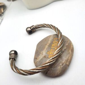 Multi metal trio estate‎ cuff bracelet